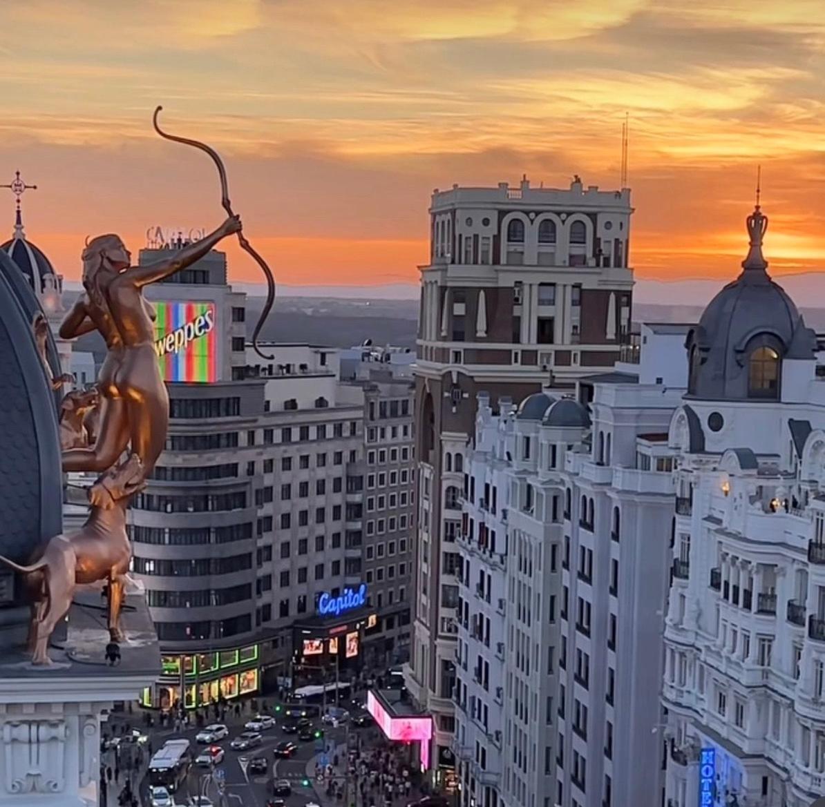Apartamento Estudio Plaza Mayor La Latina Sol Wi Fi Netflix AC Madrid Exterior foto